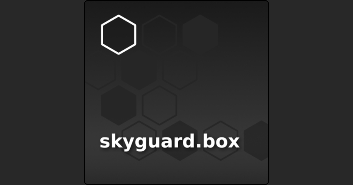 skyguard.box - Profile | .box